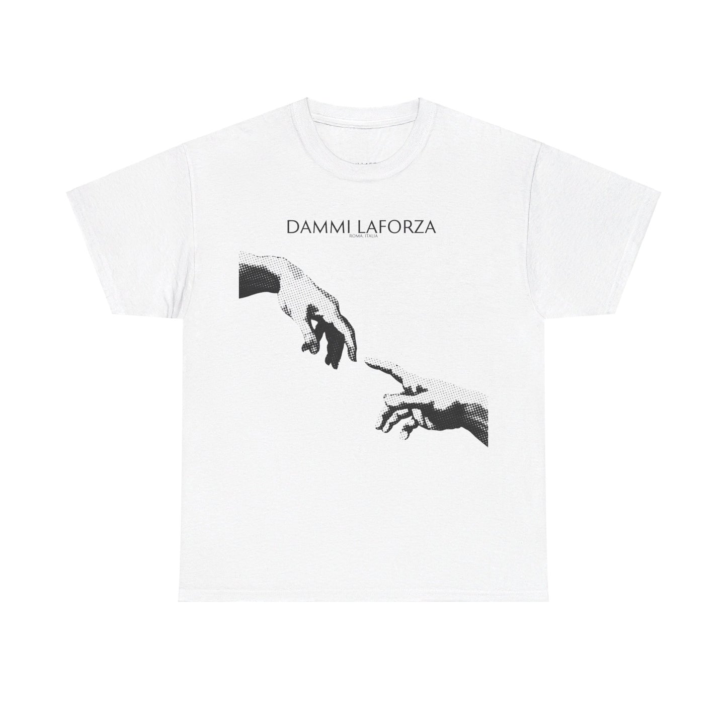 MAGLIA BIANCA CONNESSIONE DI ADAMO